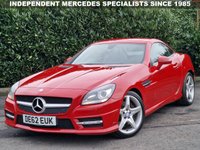 USED 2012 62 MERCEDES-BENZ SLK SLK 200 AMG SPORT 1.8 BLUEEFFICIENCY 2d 184 BHP MERCEDES SPECIALIST