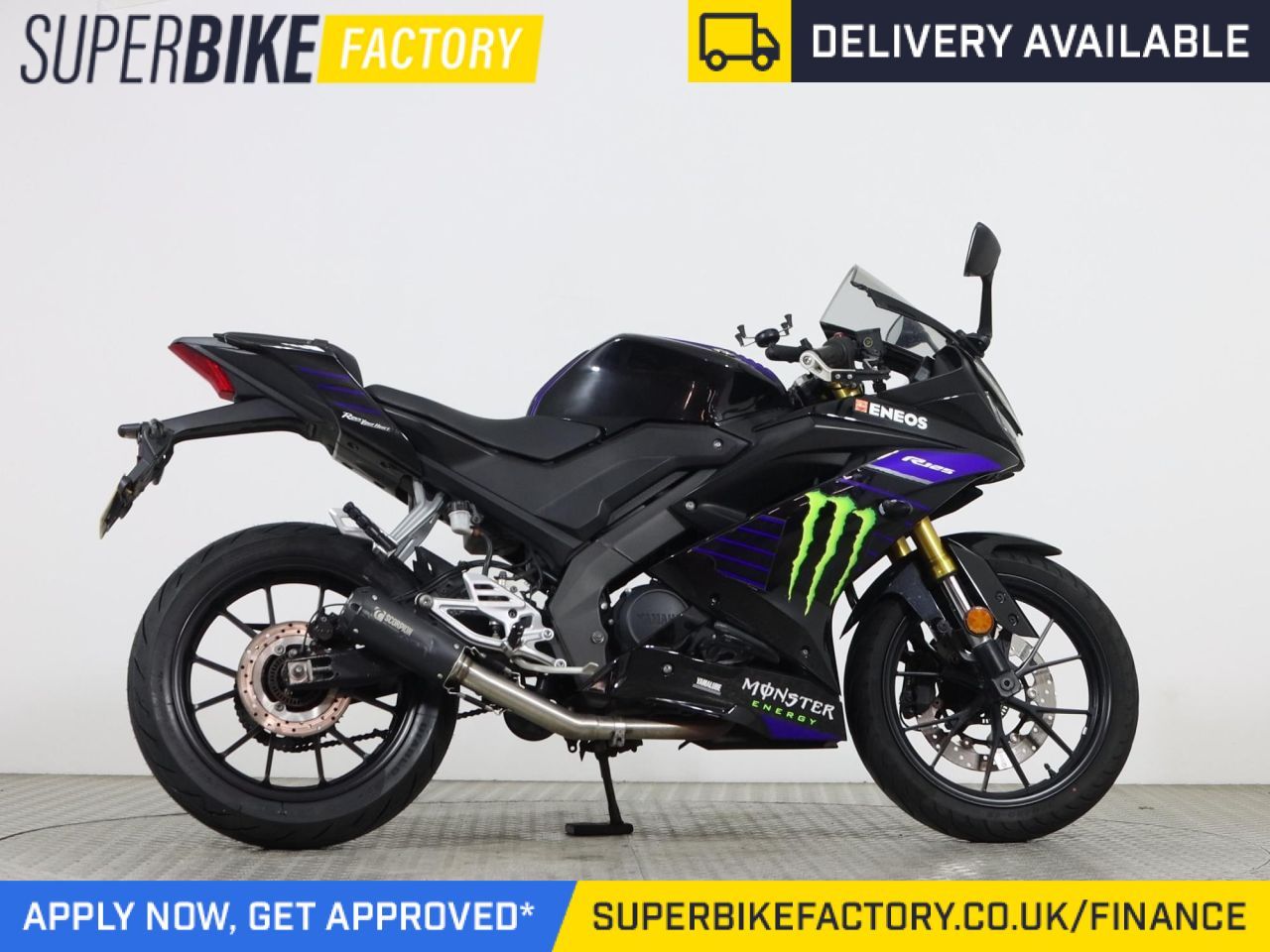 2020 YAMAHA R125 BLACK with 10697 miles - Used Motorbikes Dealer ...