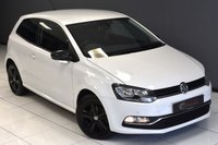 USED 2017 17 VOLKSWAGEN POLO 1.0 MATCH EDITION 3 DOOR **&pound;199 A MONTH WITH &pound;675 DEPOSIT**
