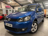 USED 2014 64 VOLKSWAGEN CADDY MAXI 1.6L C20 LIFE TDI 5d 101 BHP WAV, Ramp, 5 Seats