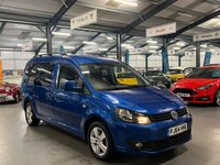 USED 2014 64 VOLKSWAGEN CADDY MAXI 1.6L C20 LIFE TDI 5d 101 BHP WAV, Ramp, 5 Seats