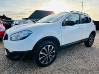USED 2014 63 NISSAN QASHQAI 1.6 360 5d 117 BHP 1 owner from new in Metallic Pearl Storm White