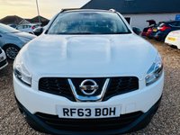 USED 2014 63 NISSAN QASHQAI 1.6 360 5d 117 BHP 1 owner from new in Metallic Pearl Storm White