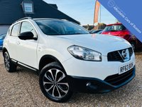 USED 2014 63 NISSAN QASHQAI 1.6 360 5d 117 BHP 1 owner from new in Metallic Pearl Storm White