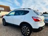 USED 2014 63 NISSAN QASHQAI 1.6 360 5d 117 BHP 1 owner from new in Metallic Pearl Storm White