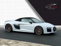 USED 2016 AUDI R8 5.2 SPYDER V10 QUATTRO 2d 533 BHP MATT PPF + GOLD WHEELS + CARBON PACK