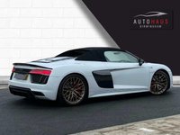 USED 2016 AUDI R8 5.2 SPYDER V10 QUATTRO 2d 533 BHP MATT PPF + GOLD WHEELS + CARBON PACK