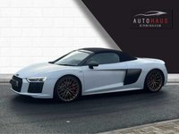 USED 2016 AUDI R8 5.2 SPYDER V10 QUATTRO 2d 533 BHP MATT PPF + GOLD WHEELS + CARBON PACK