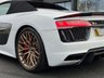 USED 2016 AUDI R8 5.2 SPYDER V10 QUATTRO 2d 533 BHP MATT PPF + GOLD WHEELS + CARBON PACK