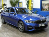 USED 2019 69 BMW 3 SERIES 2.0 330E M SPORT PHEV 4d 289 BHP SAT NAV LEATHER HEATED SEATS CRUISE PARKING SENSORS 1 OWNER SERVICE HISTORY 6 MONTHS GOLD WARRANTY
