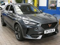 USED 2021 71 CUPRA FORMENTOR 1.4 V1 DSG 5d 202 BHP SAT NAV PART LEATHER INTERIOR PARKING SENSORS 1 OWNER SERVICE HISTORY CUPRA WARRANTY TILL SEPT 2024