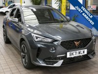 USED 2021 71 CUPRA FORMENTOR 1.4 V1 DSG 5d 202 BHP SAT NAV PART LEATHER INTERIOR PARKING SENSORS 1 OWNER SERVICE HISTORY CUPRA WARRANTY TILL SEPT 2024