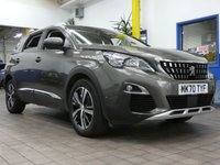 USED 2020 70 PEUGEOT 5008 1.2 PURETECH S/S ALLURE 5d 130 BHP SAT NAV PART LEATHER REAR VIEW CAMERA CRUISE CONTROL PARKING SENSORS GENUINE LOW MILES 1 OWNER SERVICE HISTORY 6 MONTHS GOLD WARRANTY
