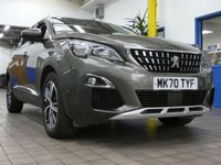 USED 2020 70 PEUGEOT 5008 1.2 PURETECH S/S ALLURE 5d 130 BHP SAT NAV PART LEATHER REAR VIEW CAMERA CRUISE CONTROL PARKING SENSORS GENUINE LOW MILES 1 OWNER SERVICE HISTORY 6 MONTHS GOLD WARRANTY