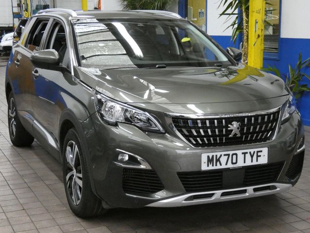 2020 70 Peugeot 5008 1.2 PURETECH S/S ALLURE 5d 130 BHP