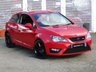 USED 2017 SEAT IBIZA 1.2 TSI 110 FR Technology 3dr Finished in EMOCION RED with contrasting GREY TRIM SPORTS SEATS. This great looking hatch has sharp handling, well built and comfortable interior. SEAT has a strong track record when it comes to building quality hatchbacks and this is one of the best on sale today. Features include, &pound;30 Road tax, Sat Nav, DAB Radio, B/Tooth, Apple Play, Park sensors, Cruise Control, 16" Alloys and much more. Serviced at 13884 miles, 26421 miles, 37837 miles, 40228 miles, 52786 miles and at 76265 miles.