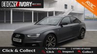 USED 2015 15 AUDI A4 2.0 TDI BLACK EDITION NAV 4d 148 BHP AUDI SERVICE HISTORY, 2 KEYS + BOOK PACK WITH A FRESH SERVICE + 12M MOT WITHIN THE SALE PRICE