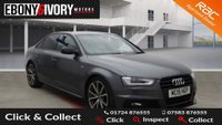 USED 2015 15 AUDI A4 2.0 TDI BLACK EDITION NAV 4d 148 BHP AUDI SERVICE HISTORY, 2 KEYS + BOOK PACK WITH A FRESH SERVICE + 12M MOT WITHIN THE SALE PRICE