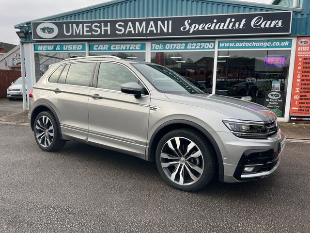 2019 69 Volkswagen Tiguan 2.0 R-LINE TECH TSI 4MOTION DSG 5d 188 BHP