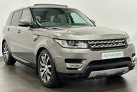 USED 2017 17 LAND ROVER RANGE ROVER SPORT 3.0 SDV6 HSE 5d 306 BHP 1 Owner Complete Landrover Service Record , Striking Silicon Silver, Sliding Panoramic Glass Roof