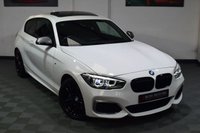 USED 2019 19 BMW 1 SERIES 3.0 M140I SHADOW EDITION 3d 335 BHP SUNROOF / ELECTRIC SEATS / H&K