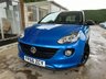 USED 2016 66 VAUXHALL ADAM 1.2 ENERGISED 3d 69 BHP 1/2 LEATHER + 5 STAMPS + APPLE PLAY
