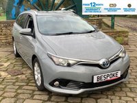 USED 2018 18 TOYOTA AURIS 1.8 VVT-I ICON TECH TOURING SPORTS 5d 135 BHP 2018 TOYOTA AURIS SPORTS TOURER - HYBRID - AUTOMATIC - 1 FORMER KEEPER - SERVICE HISTORY - CO/2 EMISSION ONLY 083 G/KM - AUTOTRADER RETAIL RATING 83/100