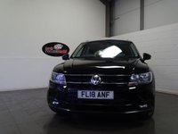 USED 2018 18 VOLKSWAGEN TIGUAN 1.4 SE NAV TSI 5d 124 BHP FSH SAT NAV CRUISE PARK SENSORS