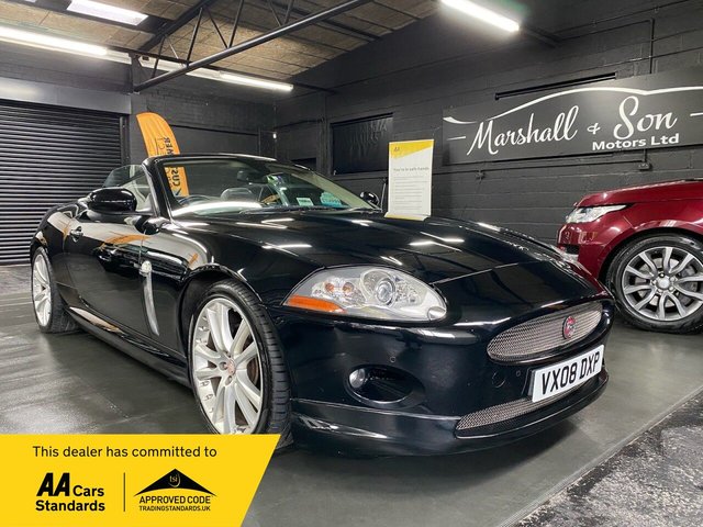 2008 JAGUAR XK CONVERTIBLE 4.2  60TH ANNIVERSARY CONVERTIBLE 294 BHP &pound;13499.00