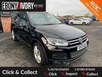 USED 2013 13 VOLKSWAGEN TOUAREG 3.0 V6 ALTITUDE TDI BLUEMOTION TECHNOLOGY 5d 202 BHP FULL SERVICE HISTORY, 2 KEYS AND BOOK PACK, FRESH SERVICE + 12M MOT WITHIN THE SALE