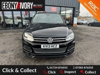 USED 2013 13 VOLKSWAGEN TOUAREG 3.0 V6 ALTITUDE TDI BLUEMOTION TECHNOLOGY 5d 202 BHP FULL SERVICE HISTORY, 2 KEYS AND BOOK PACK, FRESH SERVICE + 12M MOT WITHIN THE SALE