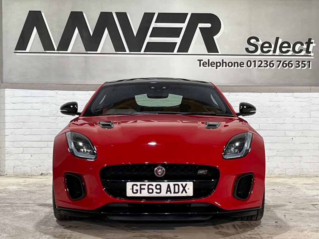 USED 2019 69 JAGUAR F-TYPE 3.0 V6 CHEQUERED FLAG 2d 375 BHP AWD 