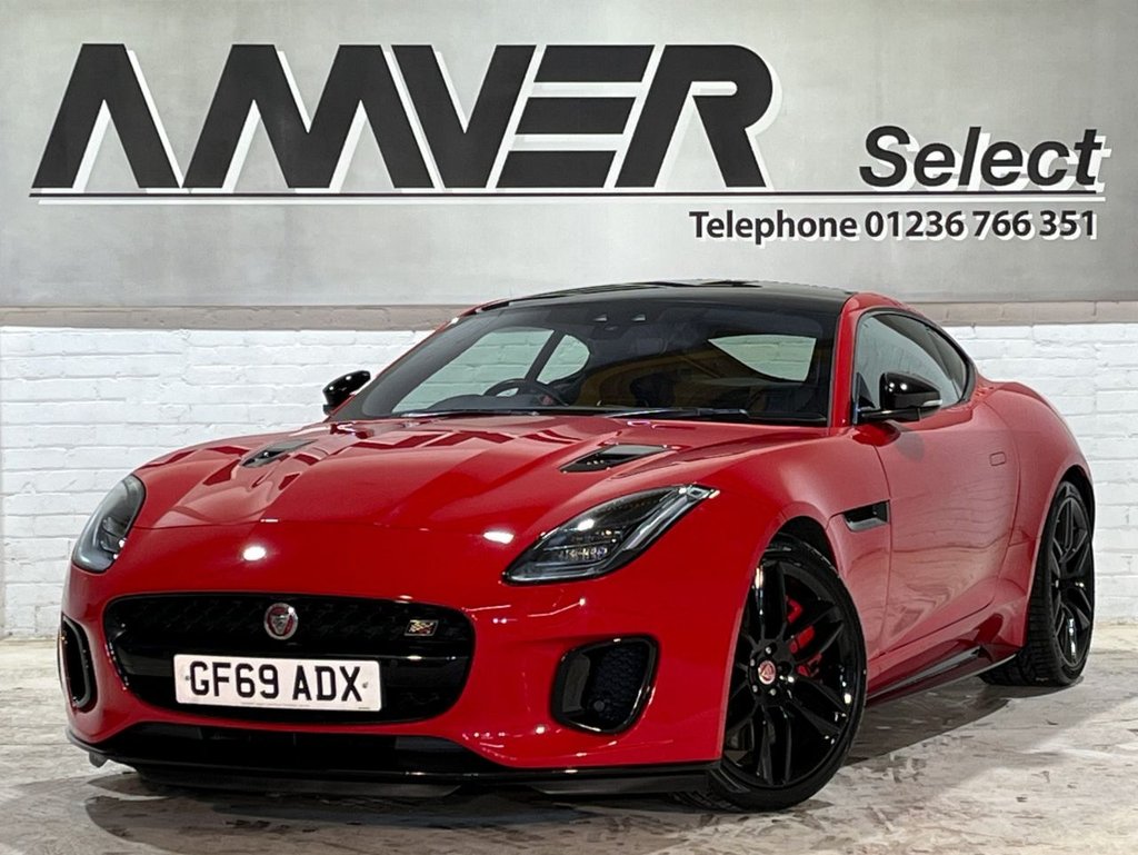 USED 2019 69 JAGUAR F-TYPE 3.0 V6 CHEQUERED FLAG 2d 375 BHP AWD 