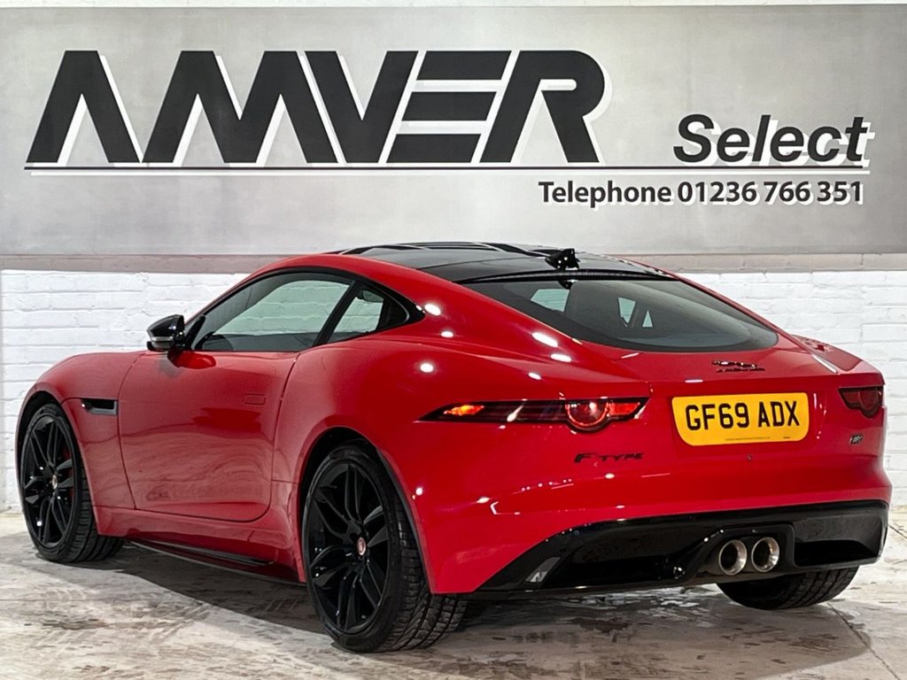 USED 2019 69 JAGUAR F-TYPE 3.0 V6 CHEQUERED FLAG 2d 375 BHP AWD 