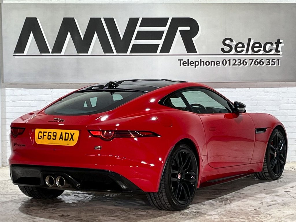 USED 2019 69 JAGUAR F-TYPE 3.0 V6 CHEQUERED FLAG 2d 375 BHP AWD 
