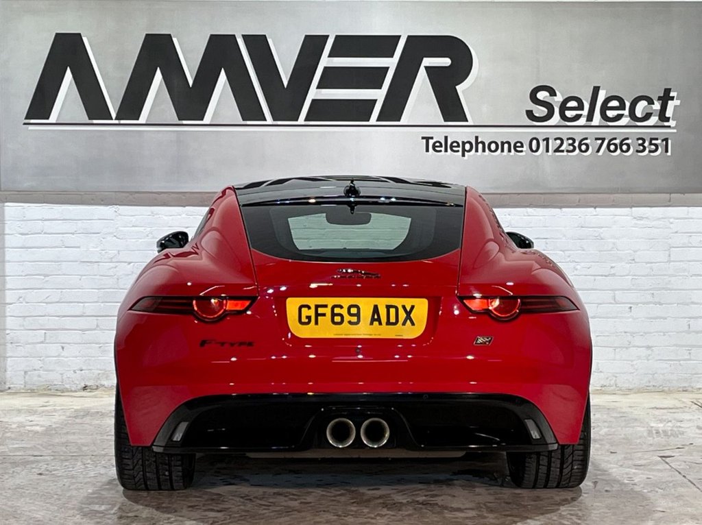 USED 2019 69 JAGUAR F-TYPE 3.0 V6 CHEQUERED FLAG 2d 375 BHP AWD 