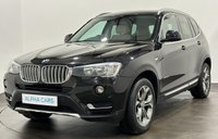 USED 2015 65 BMW X3 2.0 XDRIVE20D XLINE 5d 188 BHP Striking Sapphire Black, Nevada Oyster Leather,