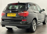 USED 2015 65 BMW X3 2.0 XDRIVE20D XLINE 5d 188 BHP Striking Sapphire Black, Nevada Oyster Leather,