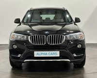 USED 2015 65 BMW X3 2.0 XDRIVE20D XLINE 5d 188 BHP Striking Sapphire Black, Nevada Oyster Leather,