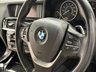 USED 2015 65 BMW X3 2.0 XDRIVE20D XLINE 5d 188 BHP Striking Sapphire Black, Nevada Oyster Leather,