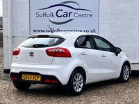 USED 2013 63 KIA RIO 1.2 1 AIR 5d 83 BHP www.suffolkcarcentre.co.uk - Located at Lowestoft