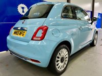 USED 2015 65 FIAT 500 1.2 Lounge Hatchback 3dr Petrol Manual Euro 6 (s/s) (69 bhp) &pound;20 Yearly Road Tax, Rear Parking Sensors, Bluetooth