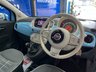 USED 2015 65 FIAT 500 1.2 Lounge Hatchback 3dr Petrol Manual Euro 6 (s/s) (69 bhp) &pound;20 Yearly Road Tax, Rear Parking Sensors, Bluetooth