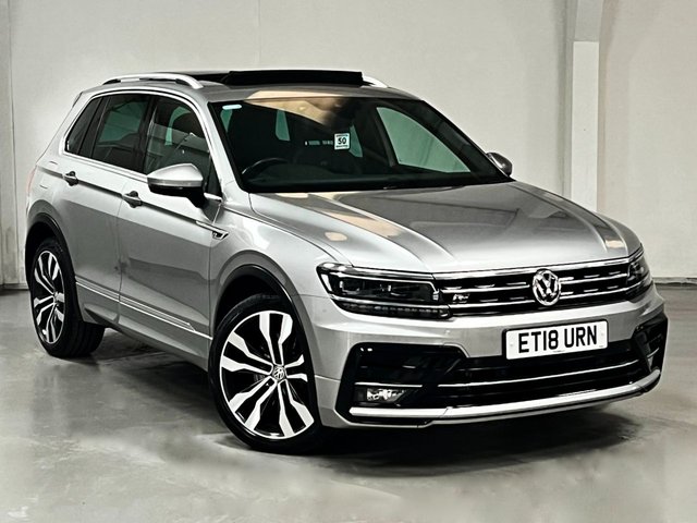 2018 18 Volkswagen Tiguan 2.0 R-LINE TDI BMT 4MOTION DSG 5d 188 BHP