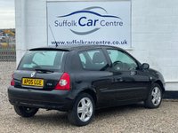 USED 2005 05 RENAULT CLIO 1.1 EXTREME 4 DYNAMIQUE 16V 3d 75 BHP www.suffolkcarcentre.co.uk - Located at Lowestoft