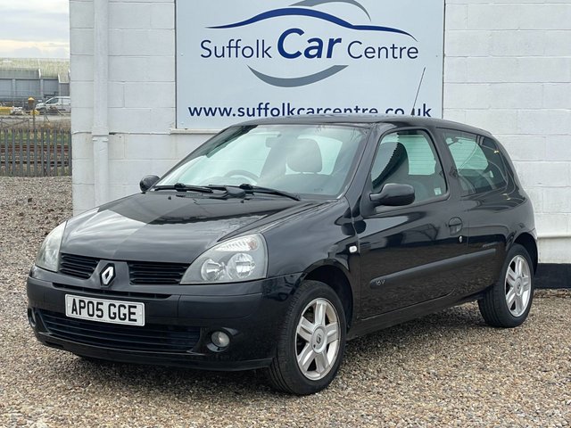 2005 05 Renault Clio 1.1 EXTREME 4 DYNAMIQUE 16V 3d 75 BHP