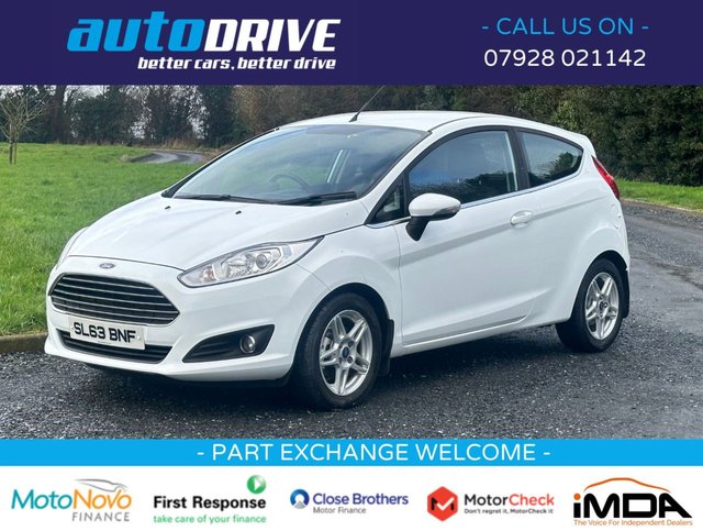 2013 63 Ford Fiesta 1.2 ZETEC 3d 81 BHP