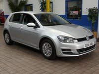 USED 2014 14 VOLKSWAGEN GOLF 1.6 S TDI BLUEMOTION TECHNOLOGY 5d 103 BHP &pound;0 ROAD TAX NICE TIDY EXAMPLE EXCELLENT SERVICE HISTORY 11 SERVICES TO 163K MILES CAMBELT AND WATERPUMP REPLACED 2020