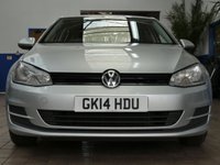 USED 2014 14 VOLKSWAGEN GOLF 1.6 S TDI BLUEMOTION TECHNOLOGY 5d 103 BHP &pound;0 ROAD TAX NICE TIDY EXAMPLE EXCELLENT SERVICE HISTORY 11 SERVICES TO 163K MILES CAMBELT AND WATERPUMP REPLACED 2020
