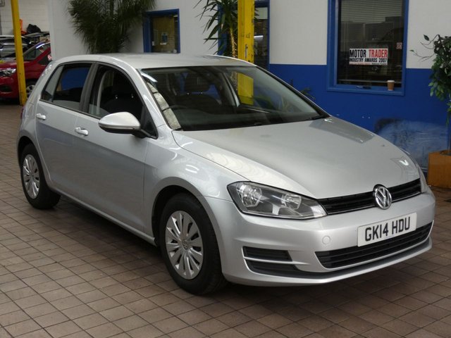 2014 14 Volkswagen Golf 1.6 S TDI BLUEMOTION TECHNOLOGY 5d 103 BHP